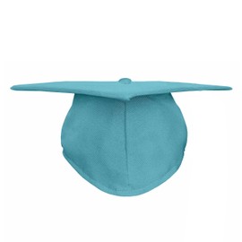 Happy Secret Unisex Matte Graduation Cap Hat Sky Blue