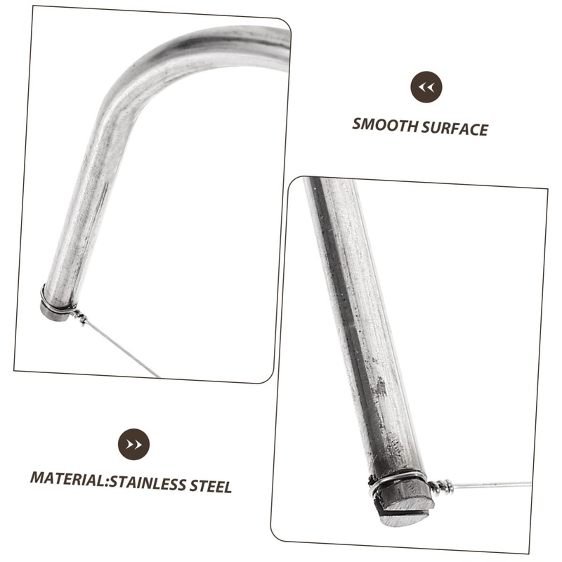 Sewroro Stainless Steel Mud Cutter Pottery Cutting Tool Clay Wire