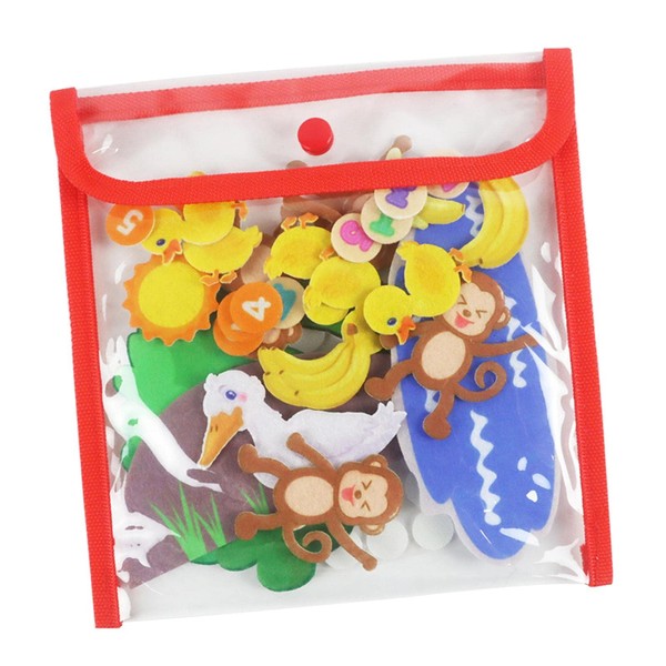 Oshhni Board Figures Little Early Education Story Board for Toys