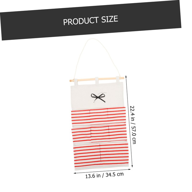 CAXUSD 2pcs Wall Mounted Storage Organizer and Hanging Storage Bag