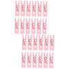 VILLFUL 5 Packs Shower Photo Clips Clothespins for Gender Reveal