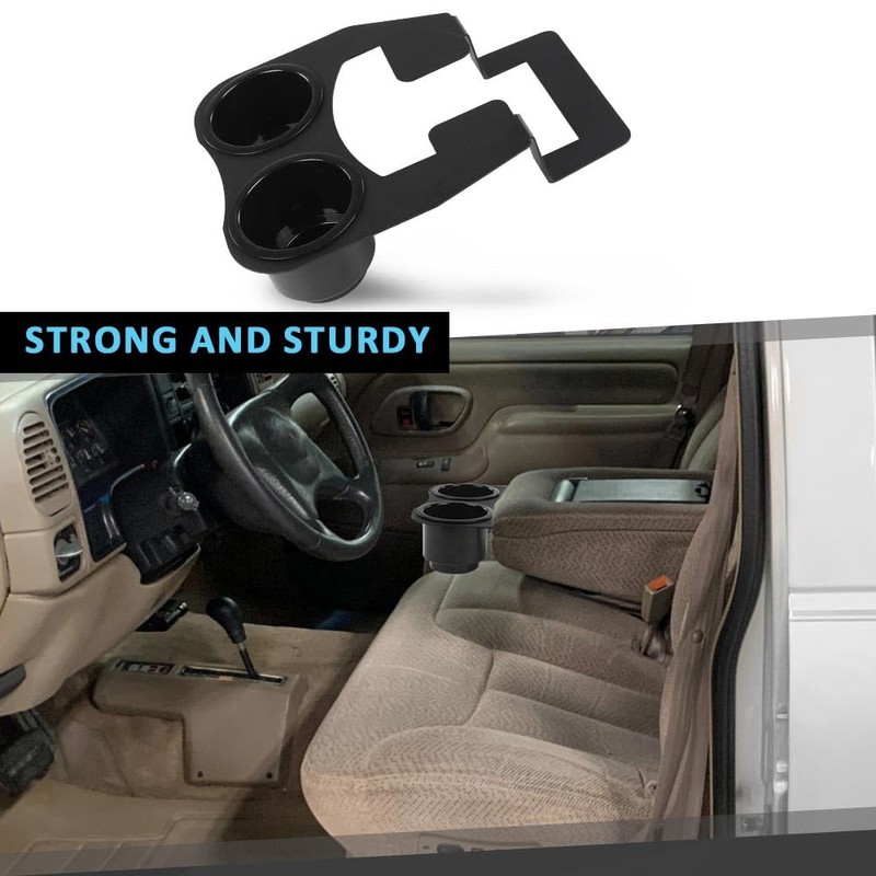 CHEDA Armrest Center Console Cup Holder Compatible with Chevy OBS