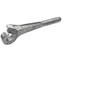 GEARENCH, VW101AL, CAST ALUM.VALVE WHEEL WRENCH TITAN 1-3/8"OPN 1