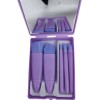 Brochas Para Maquillaje Estuche De Bolsillo Con Espejo Viaje