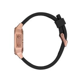Nixon A12111098-00 Women's Siren SS Watch, Rose Gold/Black, sports