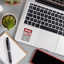 Humorous Quotes Stickers - Positive Stickers Scrapbook Stickers - Twisted Humor Water Bottle Stickers, Car Decal Stickers, Motivational Stickers for Kids Adults