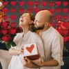 Gibocot 27 Pack Valentine's Day Hanging Decors Glitter Love Heart