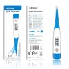 Flexible and Digital Medical Thermometer - Measurements: Buccal, Axillary and