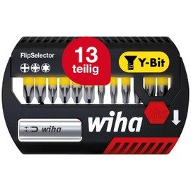 Wiha SB7947Y904 FlipSelector Y Bit PH/PZ/Torx Screws for Screwing In Y-Shaped/25 mm