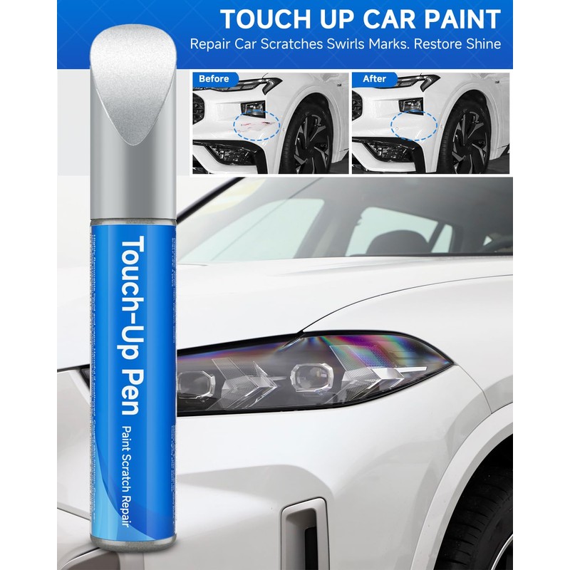 HX Antimatter Blue Metallic Touch Up Paint Compatible with Ford