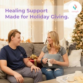 Zomaple Mastectomy Pillow with Strap - Post Surgery Pillow, Breast for After Heart Surgery, Reduction & Augmentation Patients Sleeping, Recovery Seatbelt Protection (MSP3001)