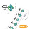 Please Recycle Me Sticker,Environmentally Friendly Stickers,Packaging Sticker 500pcs