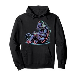 Black Panther Headphones Video Game Controller Black Panther Pullover Hoodie