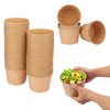 IHDYPPEW 84 Pack Kraft Paper Bowls, 35 Oz Disposable Soup/Salad