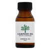 100% Natural Camphor Oil 1.7 fl oz (50 ml), White Camphor Aroma Oil, Essential Oil, Camphor Essential Oil