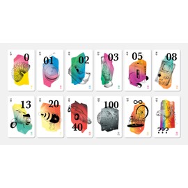 HelloAgile Planning Poker Cards - For Estimating Agile Teams, e.g. for Scrum Teams - 4 Players