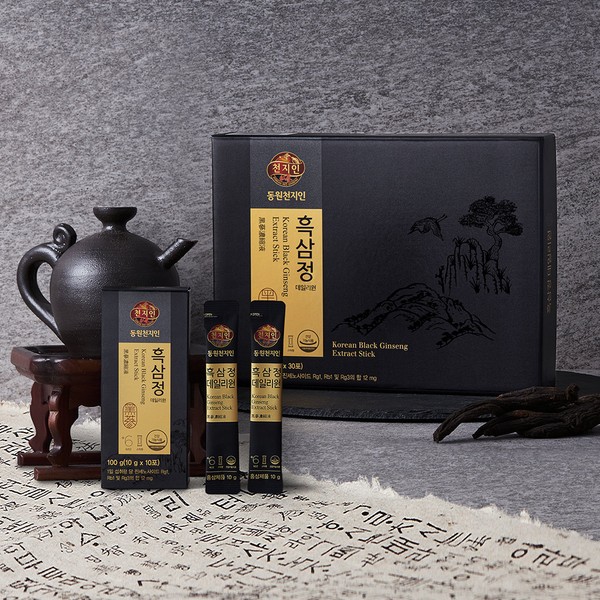 [On Sale][Dongwon Cheonjiin] Black Ginseng Daily One (30 packets of 10g, 30-day supply)_50229 / [온세일][동원천지인] 흑삼정 데일리원 (10g 30포 30일분)_50229