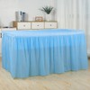 10-Parks Tulle Table Skirt-5 Pack Pink Table Cloths for Parties