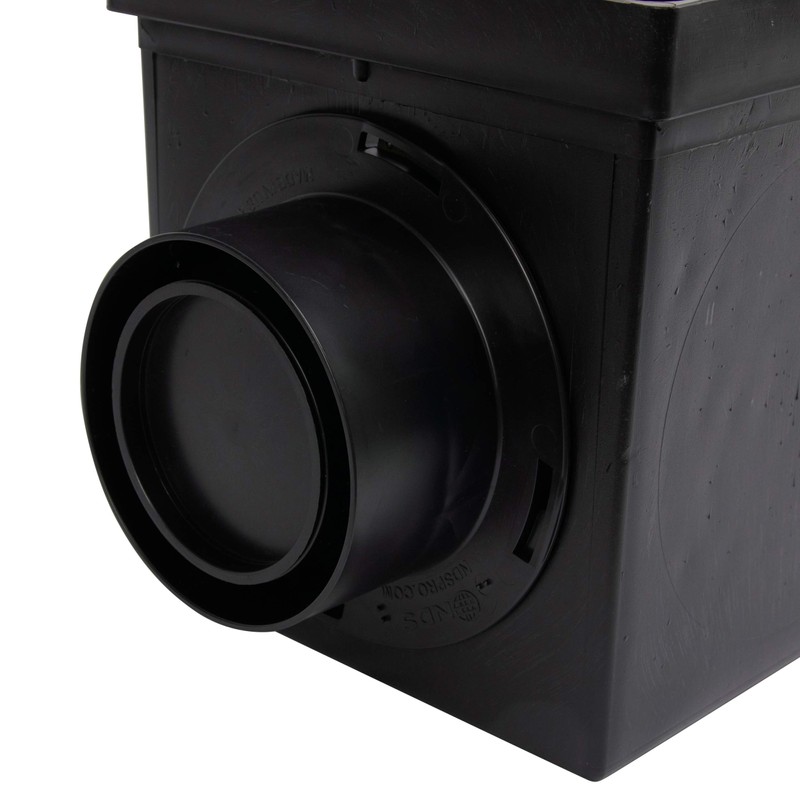 NDS 1243 Outlet Adapter for Catch Basin, Fits 3 in.