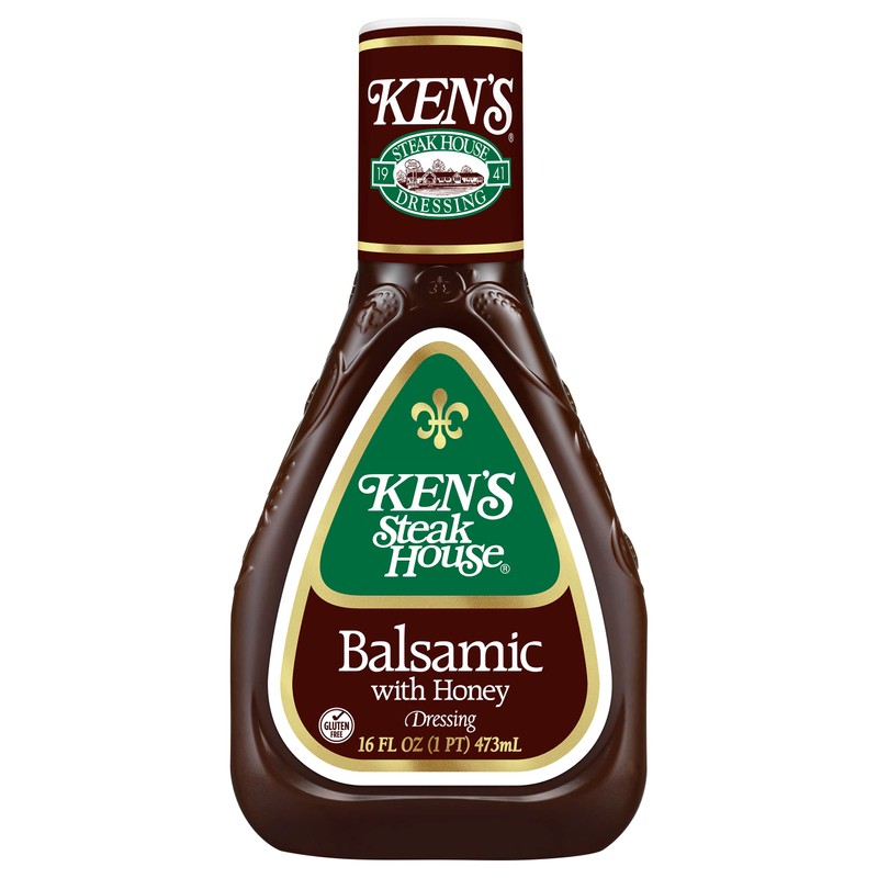 Ken's Steak House Balsamic with Honey Dressing 16 Fl Oz
