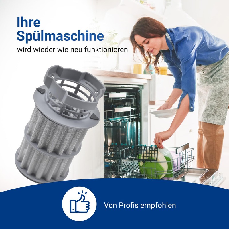 VIOKS Coarse Sieve + Micro Filter Replacement for Bosch Siеmens