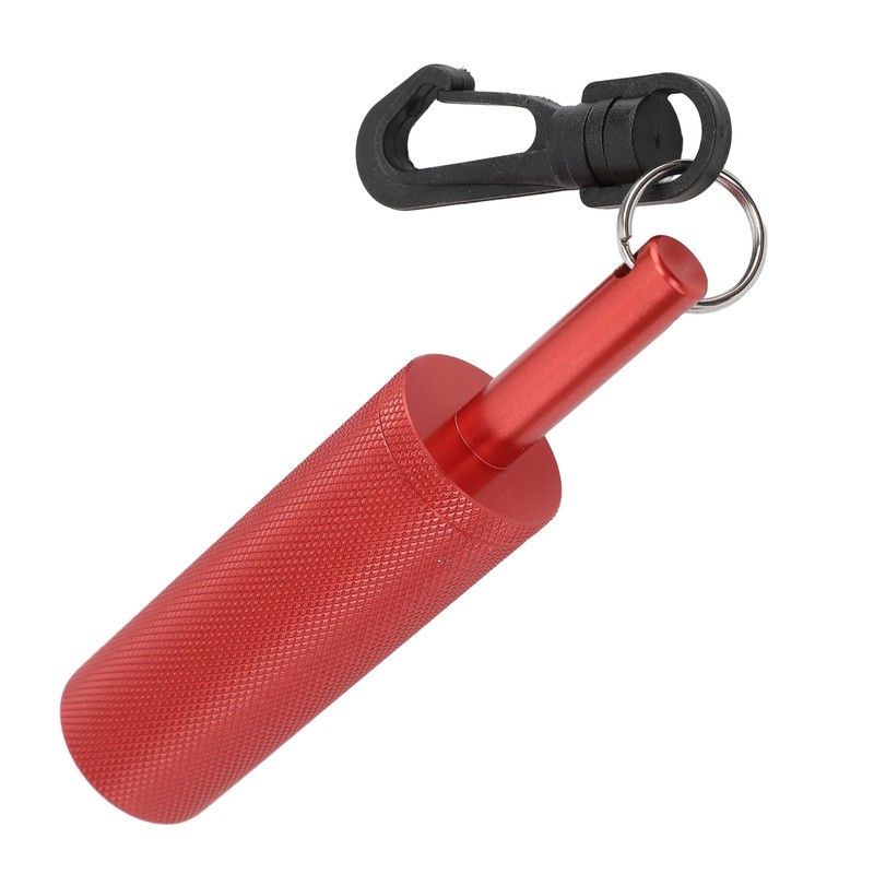 Underwater Shaker Aluminum Anti Slip Texture Steel Balls Included with