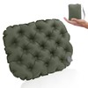 Wsetyy Portable Inflatable Seat Cushion with storage bag, Air Travel