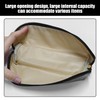 2 Pieces Simple Makeup Brush Bags, Classic and Fashionable, Multi-Function