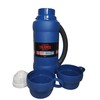 Thermos Premier Vacuum Insulated Glass Double Wall Flask Blue 1.0L