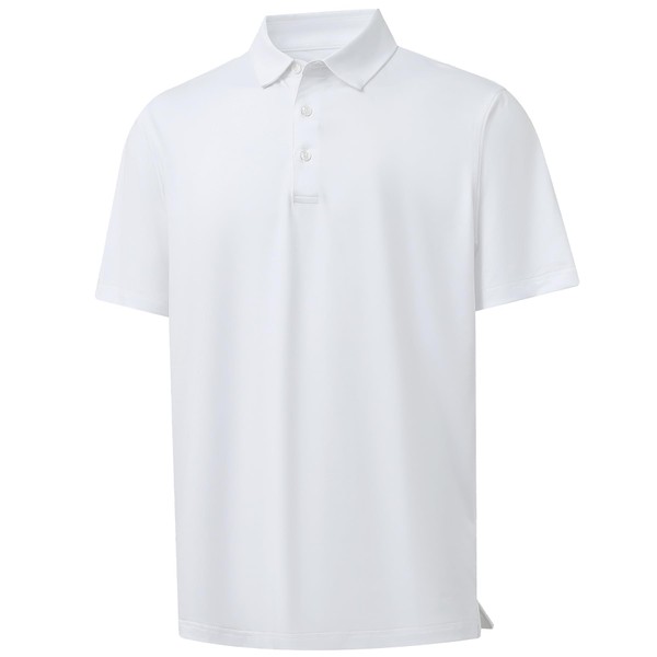 M MAELREG Golf Polos for Men Moisture Wicking Quick Dry