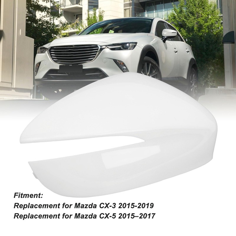 ciciglow Cubierta de Espejo Lateral para CX-3 2015-2019 CX-5 2015-2017,
