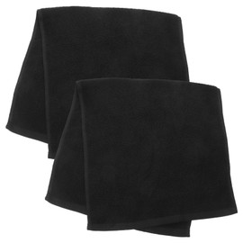 WOONEKY 2pcs Cotton Hair Drying Towels Rapid Absorbent Head Towels for Adults for Salon and Home Use Lightweight and Stylish Design Prevents Hair Damage