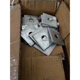 ALLIED BOLT Square Washer, 3/16 x 2-1/4 in., For 5/8 in. Bolt (CASE OF 200)