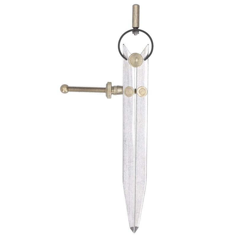 Spacing Gauge Adjustable Wing Divider Leather Craft Drawing Compasses Woodworking