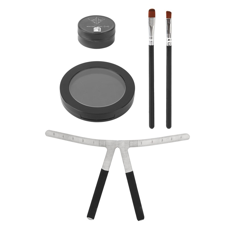 Eyebrow Mapping Kit Stencil Ruler Brow Mapping String Pigment Eyebrow