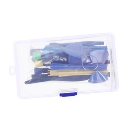 Veemoon Kit De Destornilladores De Precisión para Reparación De Teléfonos Celulares, Usuarios Profesionales, Portátil, Acero S2, Compacto y Ligero, Color Cristal Transparente