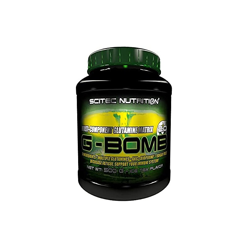 Scitec Nutrition G-Bomb Multi-Component Glutamine Matrix Powder - 500g, Ice