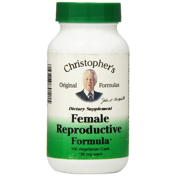 Dr Christopher's Formula Female Reproductive Formula, 100 Count