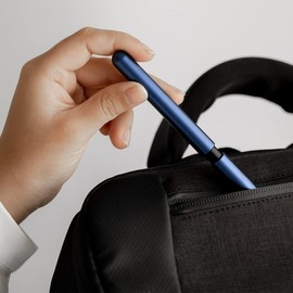 stilform - Ballpoint Pen - Precision Milled Aluminum with Magnetic Closure Mechanism and Superior Schmidt Refill - Award Winning Design (Night Sky)