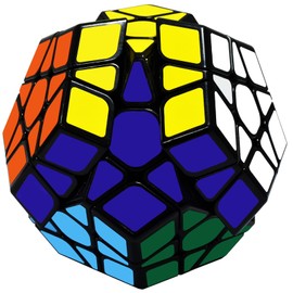Maomaoyu Megaminx Dodecahedron Cube 3x3 3x3x3 Smooth Magic Cube Puzzle Special Toys Brain Teaser Stocking Filler for Kids