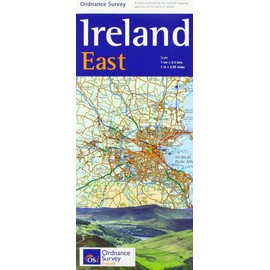 Ireland East Holiday Map | Ordnance Survey Ireland | OSI Holiday Maps | Ireland | Drive Ireland | Scenic Routes | Maps | Adventure (Irish Maps, Atlases & Guide)