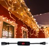 Outdoor Waterproof On/Off Switch Extension Cord, Heavy Duty 125v/250v Black