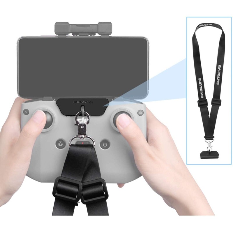 Hensych Adjustable Lanyard Drone Remote Controller Neck Strap with Hook