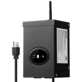 DEWENWILS 200W Smart Low Voltage Landscape Transformer, Waterproof, Schedule and Timer, Compatible with Alexa and Google Home, 120V AC to 12V AC for LED Landscape Lights, Outdoor Lighting, ETL Listed