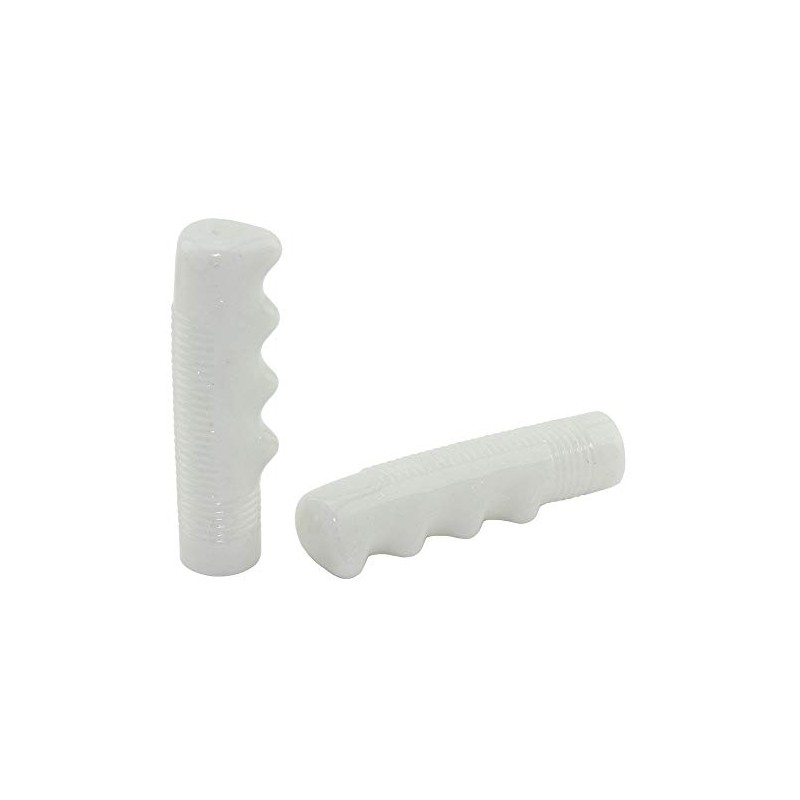Alta Glitter Flake Lowrider Bicycle Sparkle Grips (White)