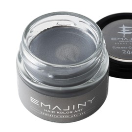 EMAJINY Concrete Gray Ash 24A Dark Silver Concrete Gray Ash 24A (Made in Japan) [Fragrance-free] [1 Day Gray Hair Can Be Washed With Shampoo]