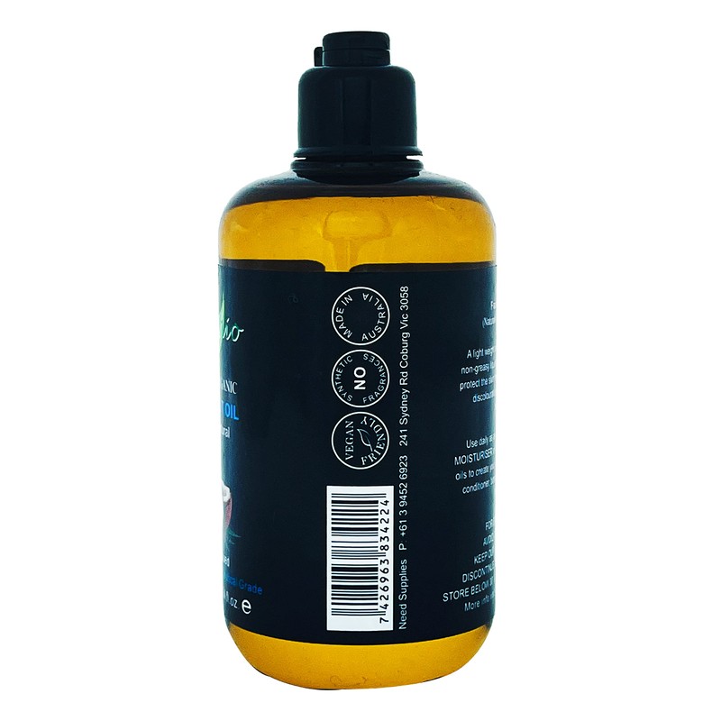 100% Pure Organic Fractionated Coconut Oil 100ml, 200ml to 20L