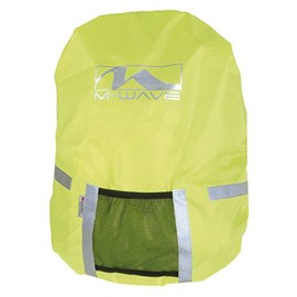 Cicli Bonin Unisex's Backpack 15L With Reflector Cover, Neon Yellow, One Size
