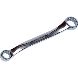 TRUSCO TSRM-1012 Short Glasses Wrench, 45°, 0.4 x 0.5 inches (10 x 12 mm)