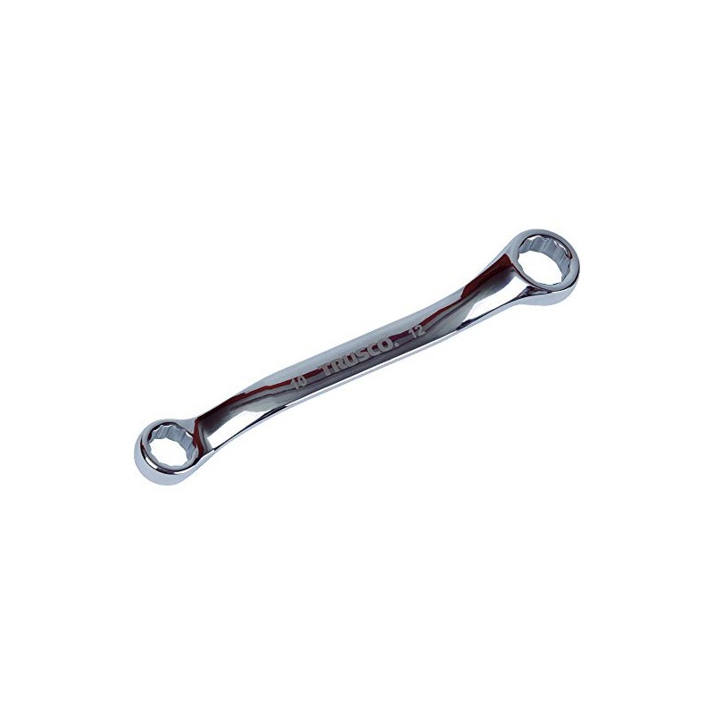TRUSCO TSRM-1012 Short Glasses Wrench, 45°, 0.4 x 0.5 inches